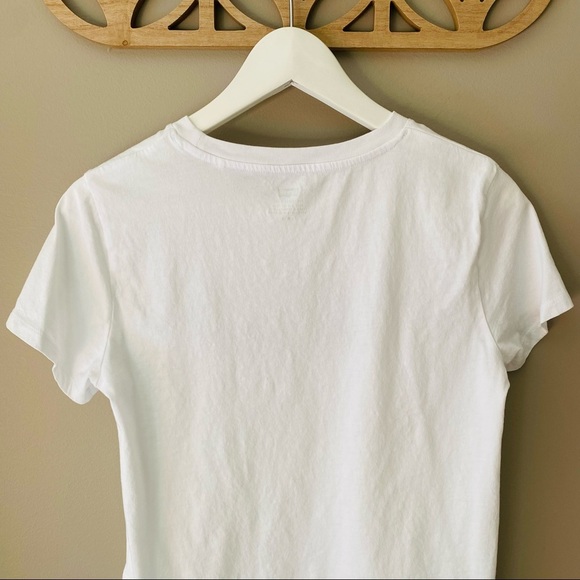Levi's Short Sleeve Tee Shirt White Sz Small - Picture 8 of 9